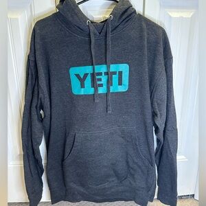 YETI Men’s Hoodie Large Grey